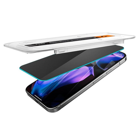 Spigen GLAS.TR EZ FIT Privacy 2-Pack – Panzerglas mit Sichtschutzfilter für Google Pixel 9 / 9 Pro / 10 / 10 Pro (2 Stk.)