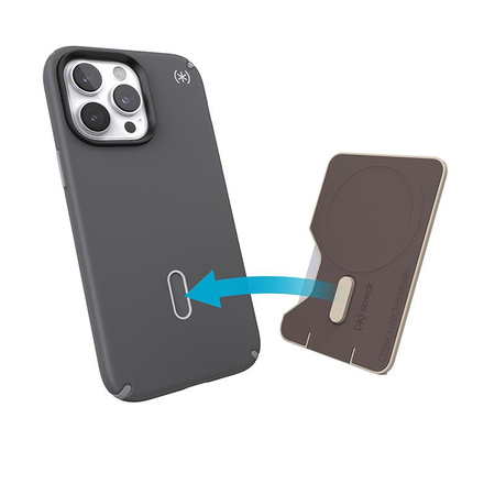 Speck ClickLock Wallet For MagSafe - Mágneses MagSafe pénztárca (halvány tölgy)