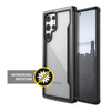 X-Doria Raptic Shield Pro - Samsung Galaxy S22 Ultra 5G Gehäuse (antimikrobieller Schutz) (Schwarz)