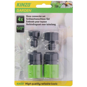 Kinzo - Spojka na zahradní hadici 1/2 4 ks.