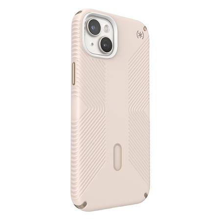 Speck Presidio2 Grip ClickLock & Magsafe - Etui iPhone 15 Plus (Bleached Bone / Heirloom Gold / Hazel Brown)