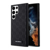 Karl Lagerfeld Saffiano Monogram Metal Logo - pouzdro pro Samsung Galaxy S23 Ultra (černé)