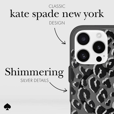 Kate Spade New York étui protecteur MagSafe - iPhone 16 Pro (City Leopard)