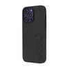 Audi Synthetic Leather - Coque pour iPhone 14 Pro Max (Noir)