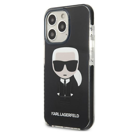 Karl Lagerfeld Fullbody Ikonik - Coque iPhone 13 Pro Max (Noir)
