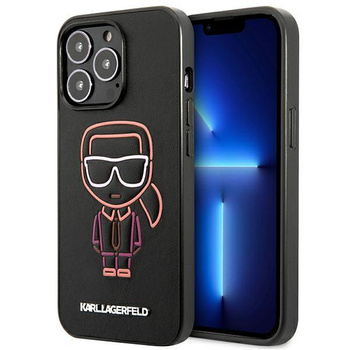 Karl Lagerfeld Outline - iPhone 13 Pro Max Tasche (Mehrfarbig)