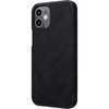 Nillkin Qin bőr tok - tok Apple iPhone 12 Mini készülékhez (fekete)