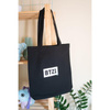 BT21 - Stoff-Einkaufstasche 28x40 cm (Schwarz)