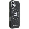 Karl Lagerfeld IML Choupette Head Logo MagSafe - Pouzdro pro iPhone 17 (černé)