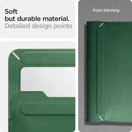 Spigen Valentinus Sleeve Laptop - 13" / 14" notebook tok (Jeju Green)