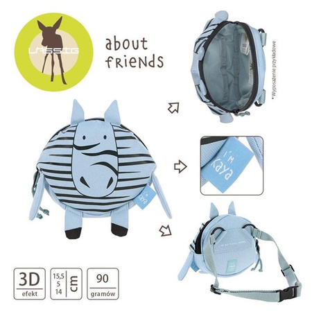 Lassig - About Friends Zebra Kaya Mini Geldbörse Brief Tasche