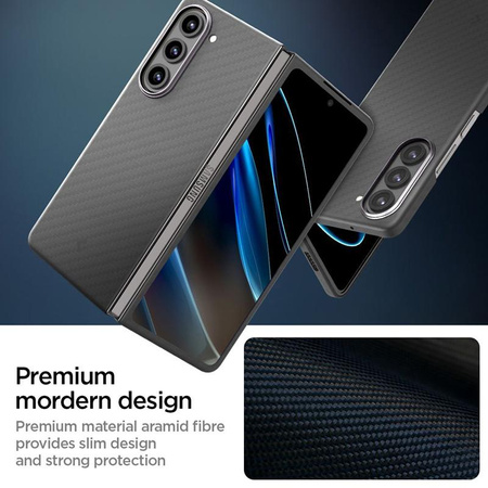 Spigen Airskin Pro - Etui pour Samsung Galaxy Z Fold 5 (Noir)