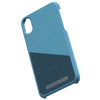 Nordic Elements Saeson Freja - Materiál pouzdra iPhone Xs / X (Petrol)