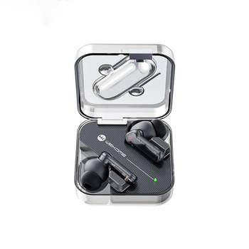 WEKOME V51 Vanguard Series - bezdrátová sluchátka Bluetooth V5.1 TWS s nabíjecím pouzdrem (černá)