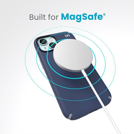 Speck Presidio2 Pro Magsafe - iPhone 15 Case (Coastal Blue / Dustgrey / White)