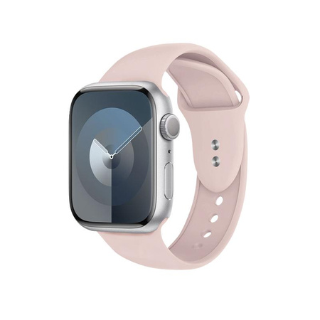 Crong Liquid - Armband für Apple Watch 44/45/46/49 mm (sandrosa)