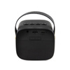 Guess Mini Bluetooth Speaker 4G Leather Script Logo with Strap - Bluetooth-Lautsprecher V5.3 (schwarz)