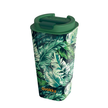 Quokka Vaso Cafe Doble Pared - Mug double paroi 450 ml (Jungle)