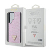 Guess Rhinestone Triangle - Samsung Galaxy S24 Ultra Case (pink)
