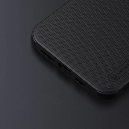 Nillkin Super Frosted Shield Pro - tok Apple iPhone 13 Pro Max készülékhez (fekete)