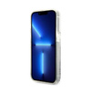 Karl Lagerfeld Liquid Glitter NFT Choupette Head - iPhone 14 Pro Max tok (ezüst)