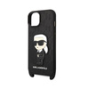 Karl Lagerfeld NFT Monogram Ikonik Patch - Hülle für iPhone 14 (Schwarz)