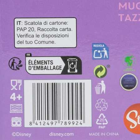 Disney Stitch - 3D kerámia bögre ajándékdobozban az Angel 375ml kollekcióból