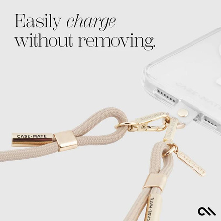 Case-Mate Phone Crossbody Rope - Shoulder strap for phone (Beige)