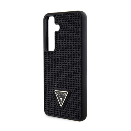 Guess Rhinestone Triangle - Case Samsung Galaxy S24 (Black)