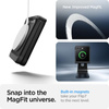 ETUI MAGSAFE SPIGEN DO GALAXY Z FLIP 7, Czarne, Wytrzymałe, Premium Case