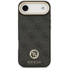 Guess 4G Strass Logo MagSafe - Pouzdro iPhone Air (Černá)