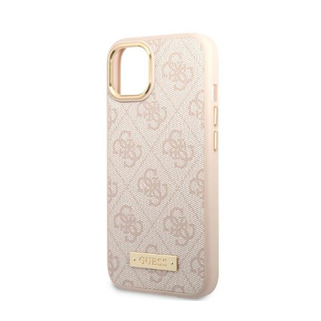 Guess 4G Logo Plate MagSafe - iPhone 13 Case (pink)