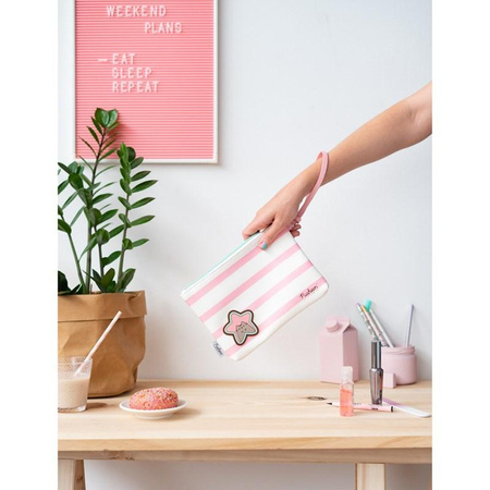 Pusheen - Borsa per cosmetici Rose Collection (23 x 16,5 x 2,5 cm)