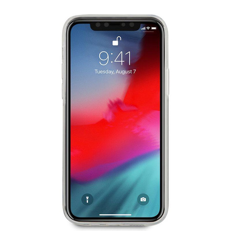 Karl Lagerfeld Head - iPhone 12 / iPhone 12 Pro tok (átlátszó)