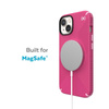 Speck Presidio2 Grip MagSafe - Anti-slip iPhone 14 Plus Case (Digitalpink / Blossompink / White)