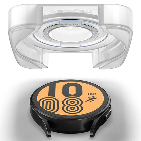 Spigen GLAS.TR EZ FIT 2-Pack - Tvrzené sklo pro Samsung Galaxy Watch 4 / 5 44 mm (2 ks)