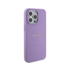 Guess Saffiano MagSafe - iPhone 15 Pro Max Tasche (lila)