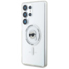 Karl Lagerfeld Button Karl Head Printed Logo MagSafe - Samsung Galaxy S25 Ultra Case (white)