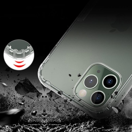 Nillkin Nature TPU Case - Pouzdro pro Apple iPhone 12 Pro Max (tmavě zelené)