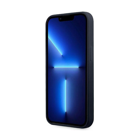 BMW Silikon Signature Logo - iPhone 13 Pro Max Hülle (Marineblau)