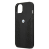 BMW Leather Curve Perforate HC - Etui iPhone 13 (czarny)