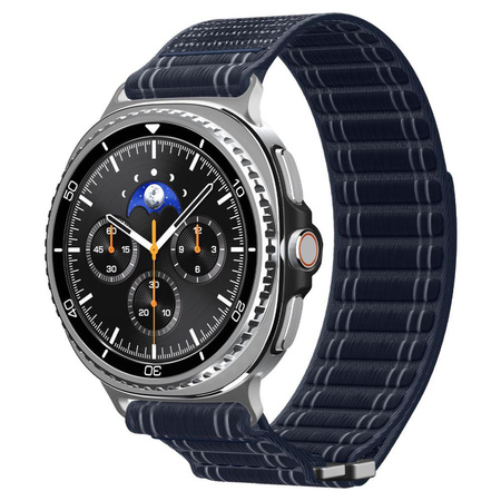 Spigen WBF0 Band - Armband für Samsung Galaxy Watch 8 / 8 Classic 40 / 44 / 46 mm (Navy)