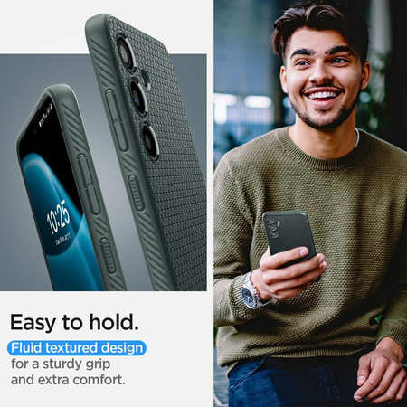 Spigen Liquid Air - Etui pour Samsung Galaxy S24 (Abyss Green)