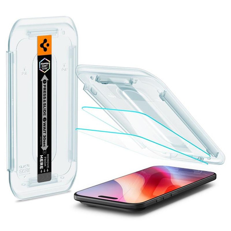 Spigen Glas.TR EZ Fit 2-Pack - Tvrzené sklo pro iPhone Air