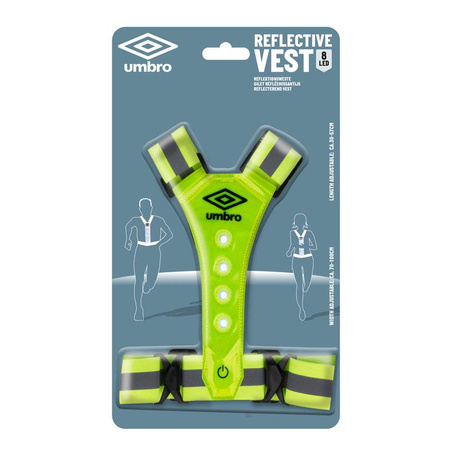 Umbro - Kamizelka Odblaskowa LED dla biegaczy