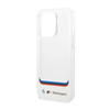 BMW Transparent Center - Case for iPhone 14 Pro Max (White)