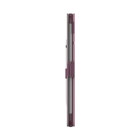 Speck Balance Folio - Étui pour iPad 10.9" (2022) avec MICROBAN avec aimant et support (Plumberry/Pourpre écrasé/Rose)