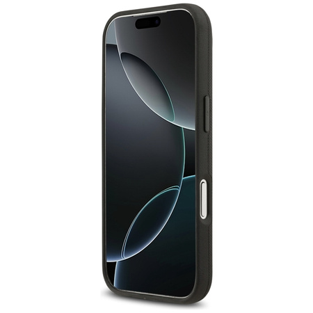 Etui do iPhone 17 Pro Max do MagSafe BMW M Oryginalny Skórzany Czarny Case