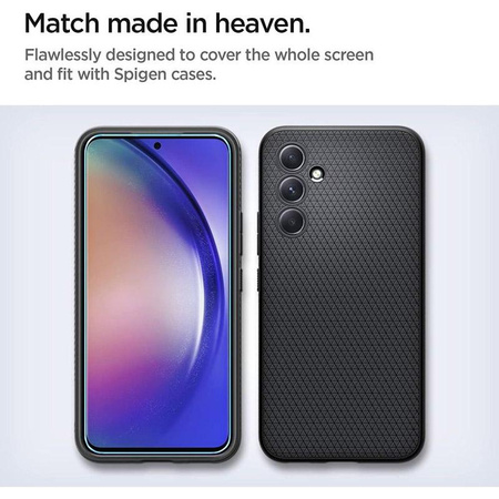 Spigen Alm Glas.TR 2-Pack - Tempered glass for Samsung Galaxy A54 5G (2 pcs.) (Clear)