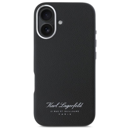 Karl Lagerfeld Hotel RSG - Case for iPhone 16 (black)